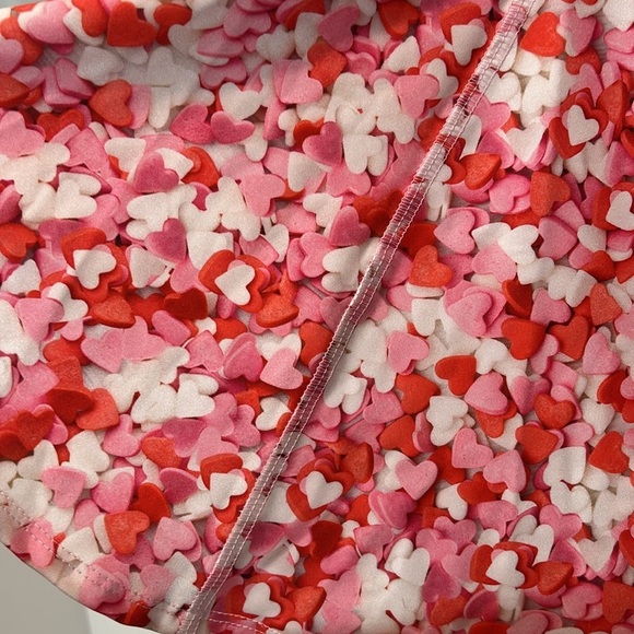 Terez bundle 2 size 5 Fit and Flare Sleeveless mini Dress candy heart & denim - Picture 3 of 8